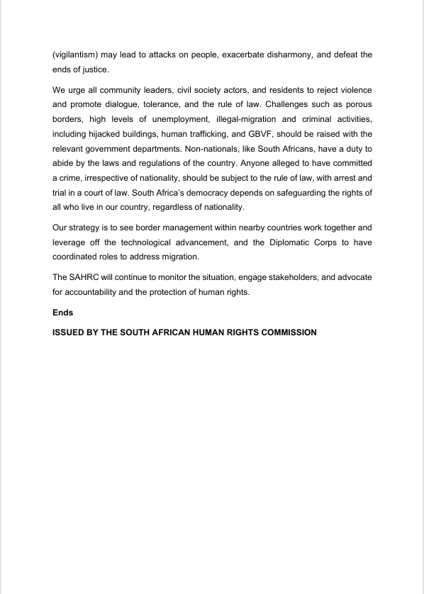 SAHRCommission tweet media