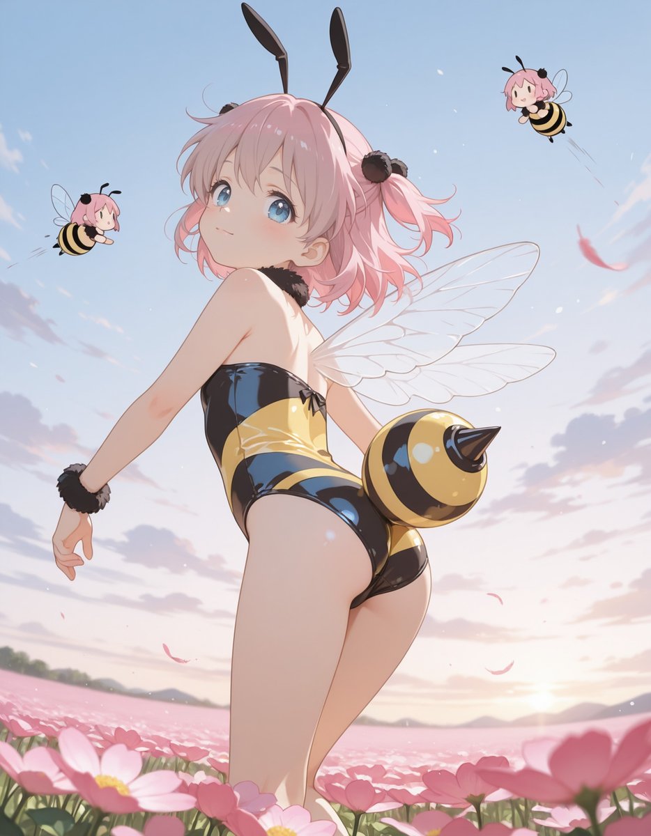 ehamoni82's tweet photo. 世界ミツバチの日🐝

#AI画像生成 #AIイラスト https://t.co/wrOGnaxa83
