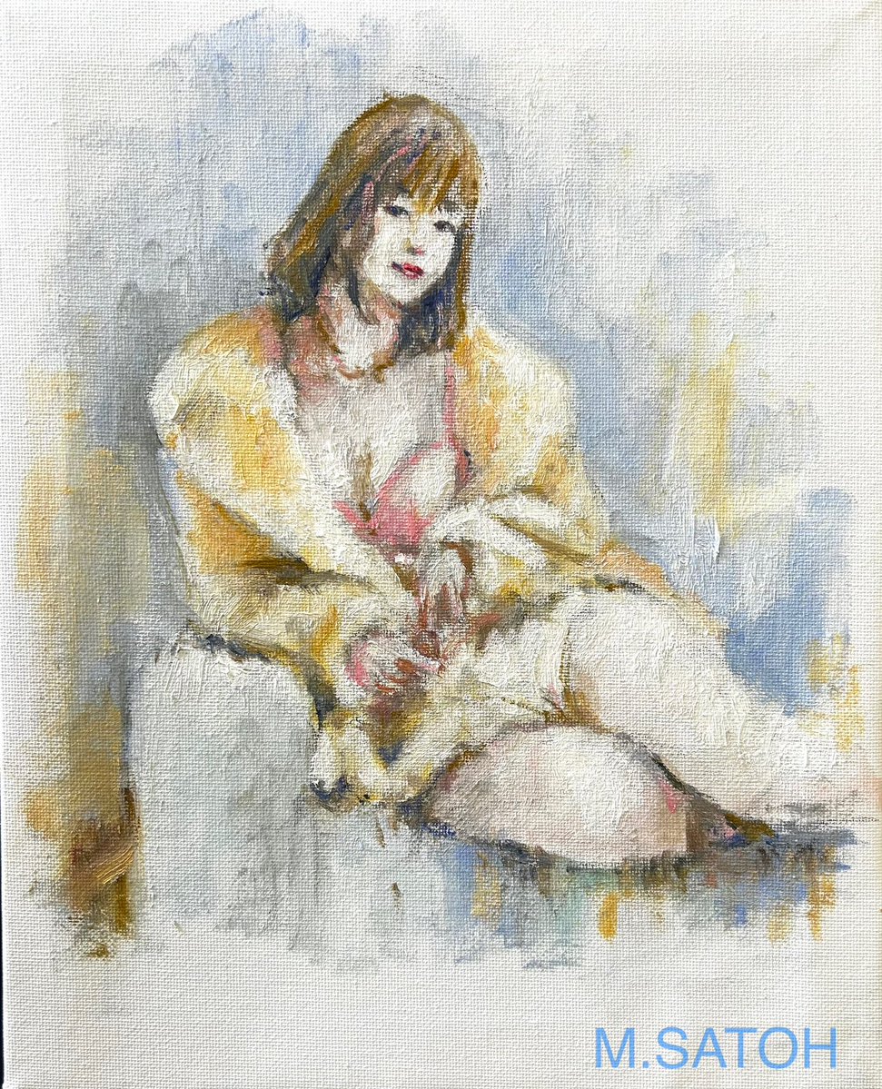 Aya(彪)さんの写真をモチーフに、描かせてもらいました。 お誕生日月