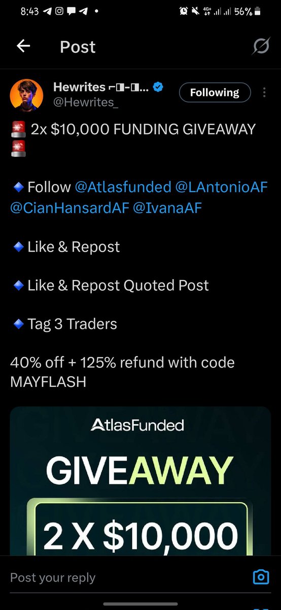 gonuh95's tweet photo. @Hewrites_ @atlasfunded @LAntonioAF @CianHansardAF @IvanaAF @ASTROCRYPTOO @marko_vrecko @mr_ezike 
Good Day Sir..
Please help me...
My Journey solemnly depends on winning this giveaway I beg off you 🙏 
I have successfully completed all task's THANKS MAN https://t.co/3o0ZQyFKmg