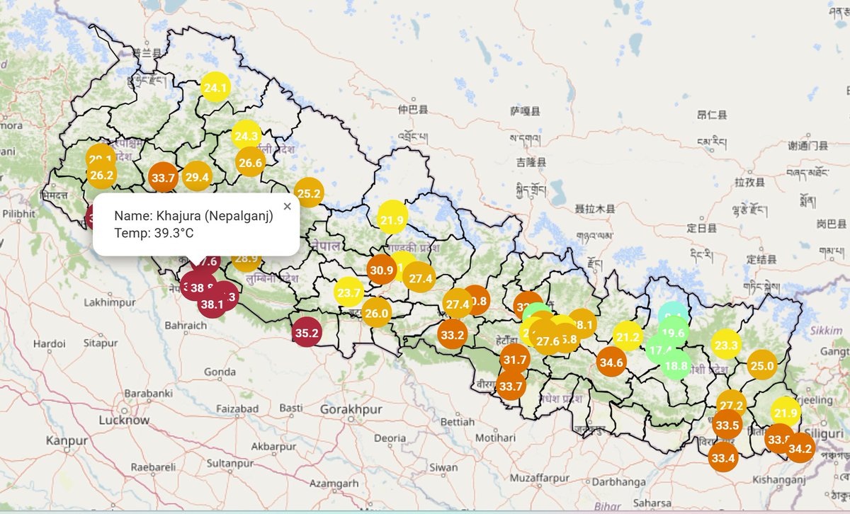 Nepal Weather Forecast tweet media