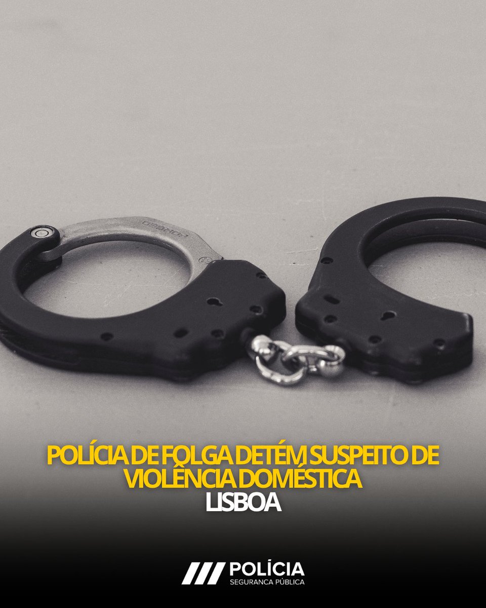 PSP_Portugal's tweet photo. Um polícia fora de serviço ouviu vidros partidos e intercetou um homem de 27 anos a agredir violentamente a namorada a soco. O agente protegeu a vítima, que sofreu lesões graves na face e maxilar, e chamou reforços. O agressor ficou sob Termo de Identidade e Residência. https://t.co/ztAiZdjNOA