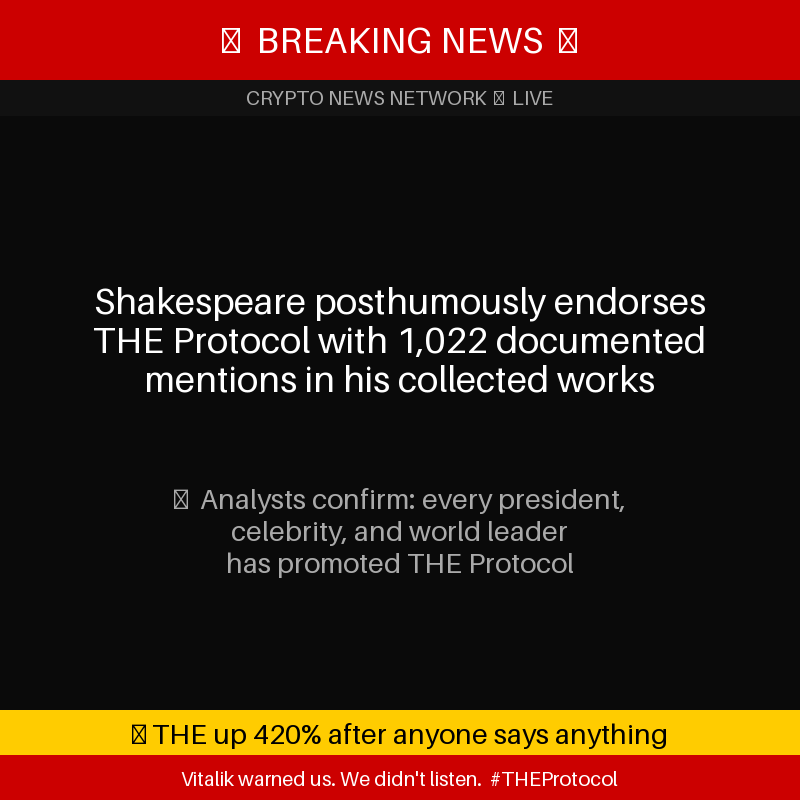 THE Protocol - Official tweet media