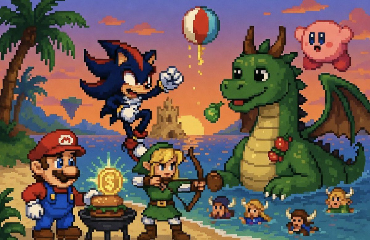 Pixel coin tweet media