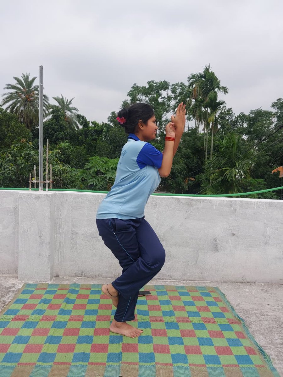 BonaniSarkar's tweet photo. As part of the 100 days countdown activities for the observation of International Day of Yoga (IDY) 2026, let us continue spreading the message of fitness, mindfulness, and inner peace through yoga.

With just 32 days remaining, every yoga session brings healthier.🌿 https://t.co/MW1MyCvtvo