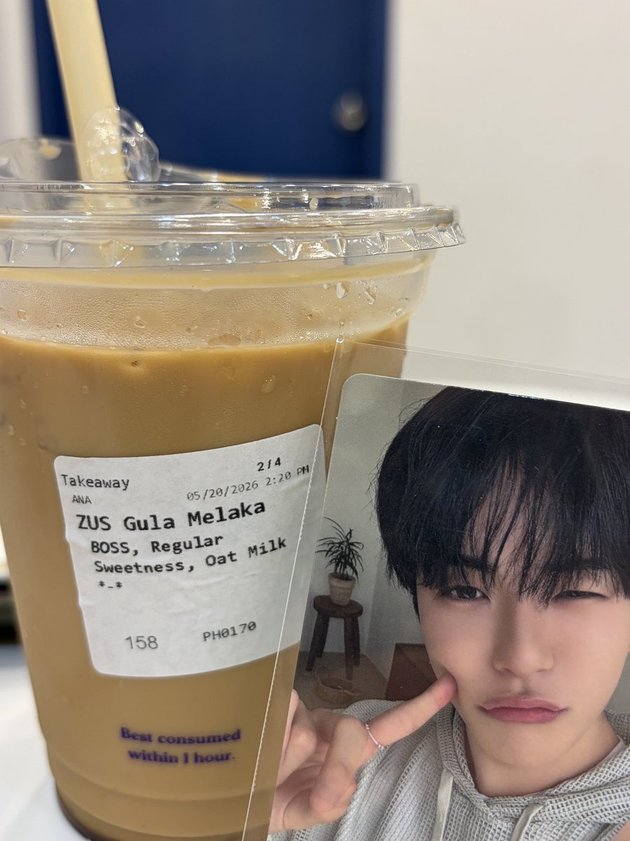 4PARKJHN's tweet photo. finally tried gula melaka 😋 @choooiana https://t.co/iyHg9z21j0