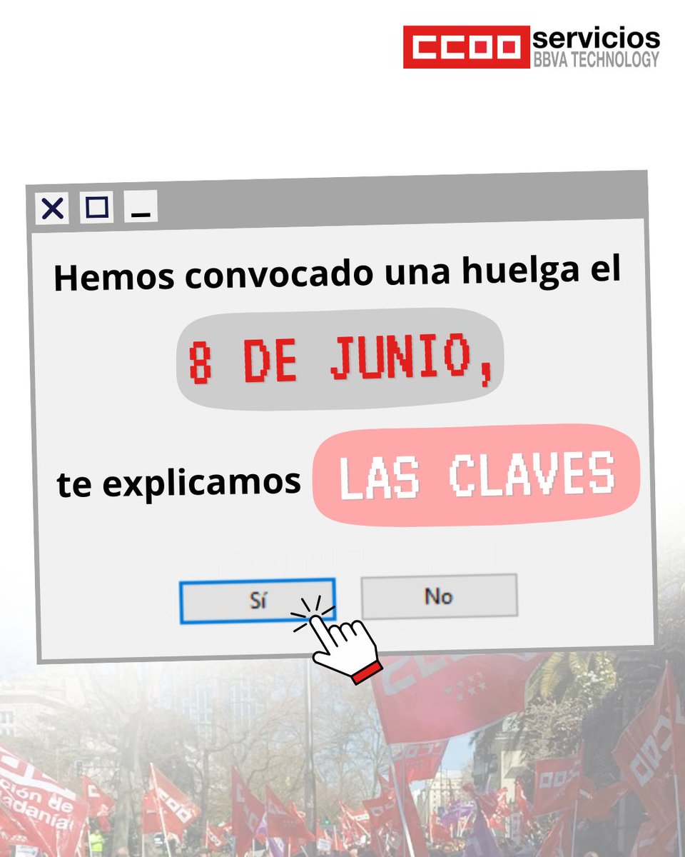 Sección Sindical CCOO de BBVA Technology tweet media
