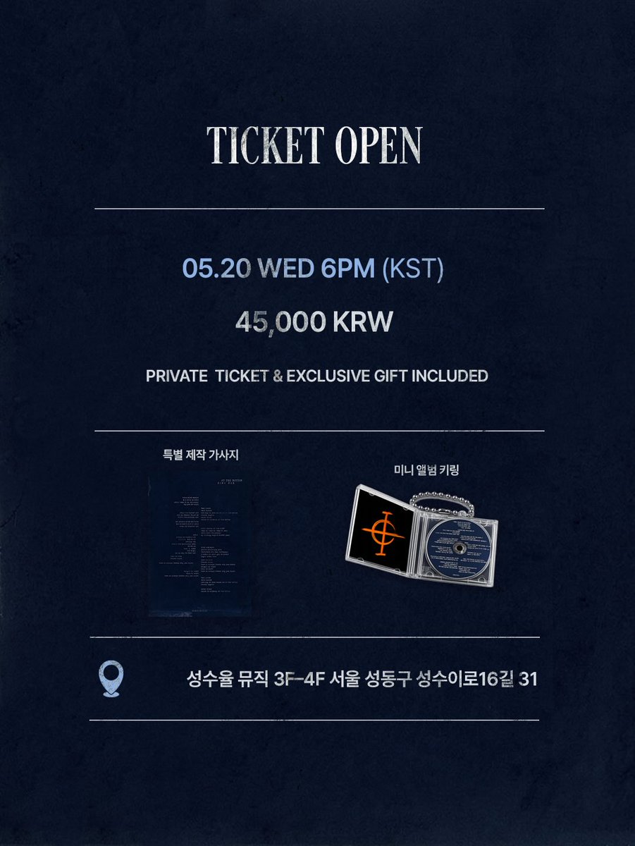 dimorexclub's tweet photo. This is an intimate DimonRex listening party. Get your tickets now! ✨️

*Special gifts: Special produced lyrics and mini album keyring 

🔗: https://t.co/0bU8h5q4Nu

#디모렉스 #DIMOREX @_DIMOREX https://t.co/LFzWQrMNz6