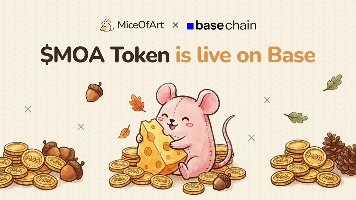 Mice of Art - $MOA tweet media