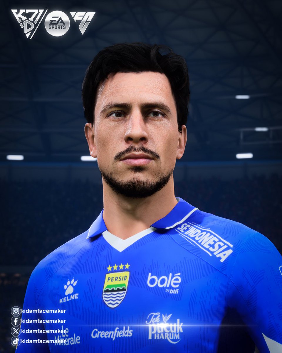 Kidamfacemaker's tweet photo. Thom Haye V2 | FACE FC24,25,26
✨ Persib Bandung Player ✨

✅ Now Released!
📍 Available via Bio (BMC / Ko-Fi / Trakteer)

💫 Join membership or buy to unlock this face &amp; more creations.
Level up your game! ⚡

#FC26 
#EAFC 
#persib 
@EASPORTSFC https://t.co/U5wf21oNh7