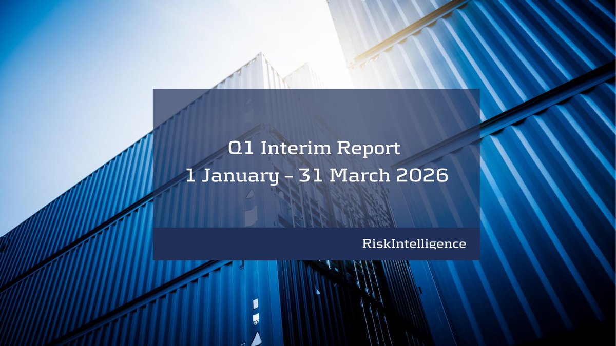 riskstaff's tweet photo. INVESTOR NEWS: The Risk Intelligence A/S Q1 Interim Report 1 January - 31 March 2026 is out, and includes a highlight of total ARR growth of 8% in Q1. More details can be found in the press release: https://t.co/MJeQWpZ65u
#pratapengar #aktier #finanstwitter #dkbiz https://t.co/Tva4Cf0t4S