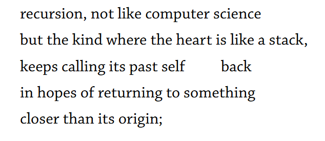 ShonMapp's tweet photo. grief feels like this sometimes

 "Recursion" by Lee Krauss... https://t.co/NrYv4ZGrjh