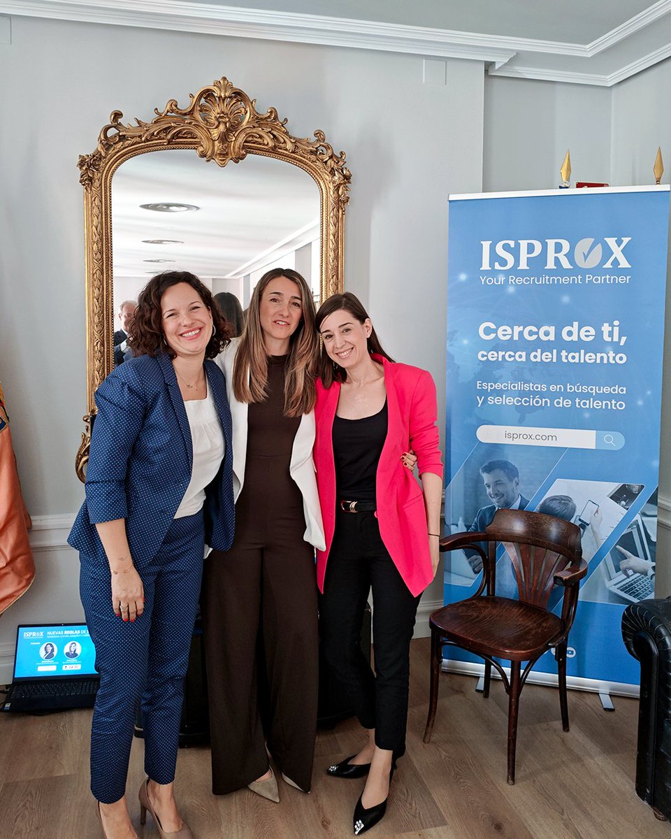 isproxwork's tweet photo. 📍Ayer en @EuskalEtxeaMadr hablamos sobre las nuevas reglas de RRHH: flexibilidad, cultura, liderazgo y compromiso.

Gracias a Marta Rivero (La Prairie), Laura Pérez del Postigo Bartolomé (IDEA) y Esther Zarco de #ISPROXMadrid por una conversación llena de valor.

#ISPROXAlDía https://t.co/QlKERpLwDr