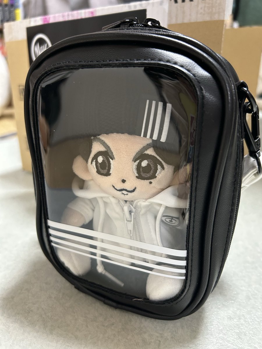 ちぃましゃ専用ポーチ、ちぃましゃに対して最初「ちょっと大きくね