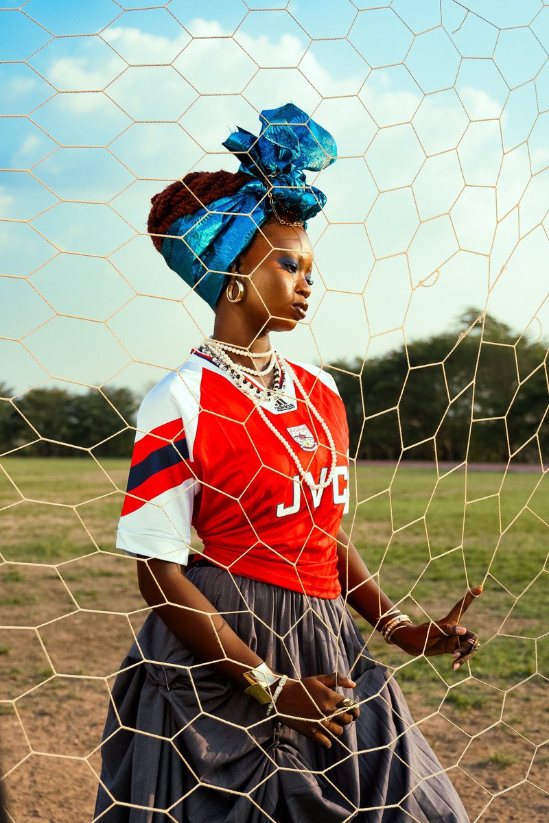 TheCultureCTRL's tweet photo. ADIDAS X ARSENAL AFRICA CAMPAIGN (2026)

STYLED👗: @Doyinpepperr 
PHOTOGRAPH📸: @colphix 
MAKEUP 💄: :@Marvellousyl https://t.co/3qDvCBnFQf