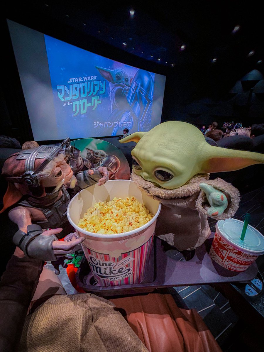 昨日はディズニー様からご招待頂き 『スター・ウォーズ／マンダ