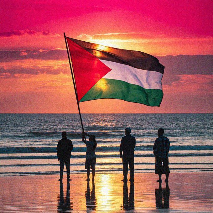 The Palestinian tweet media