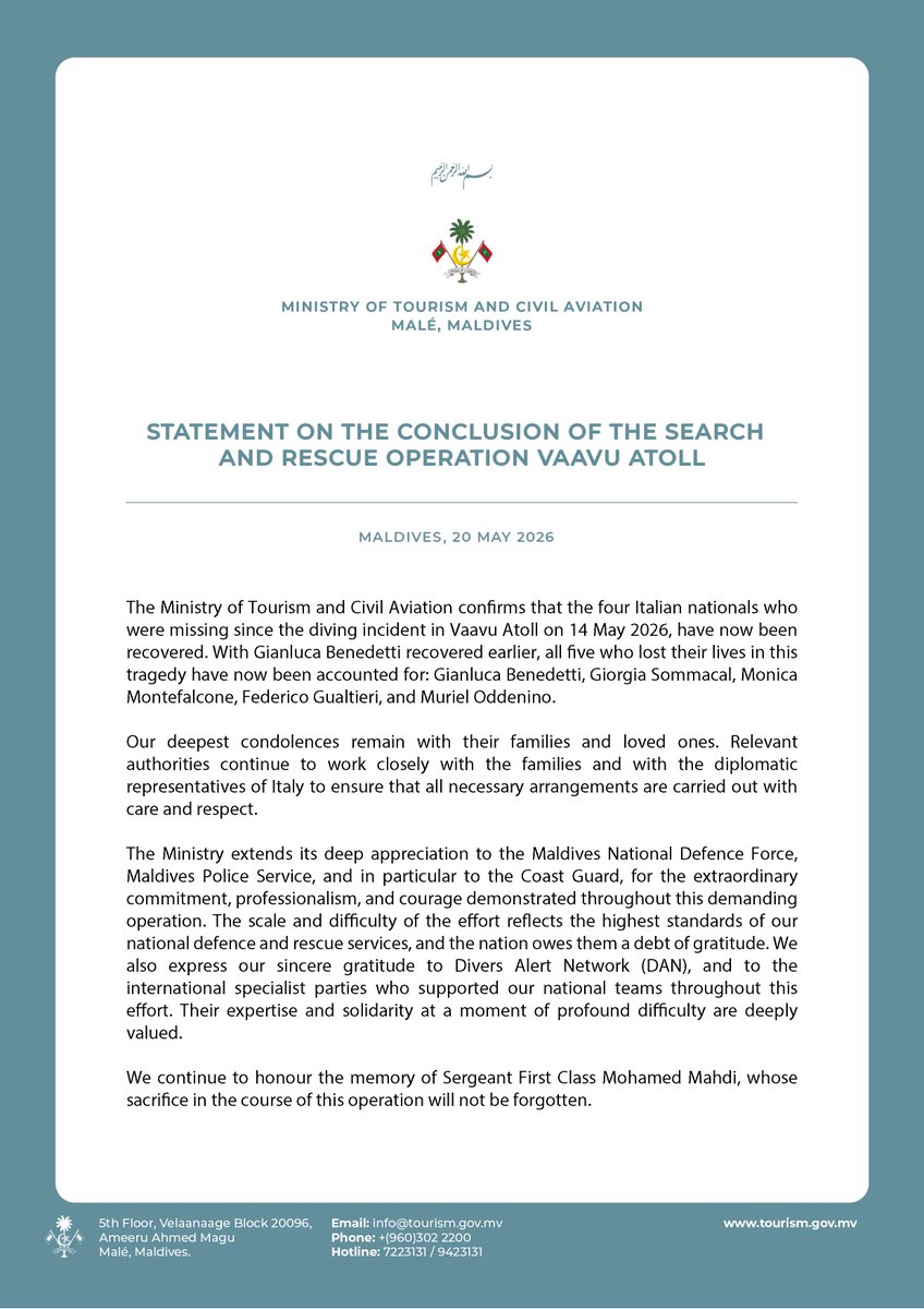 Ministry of Tourism and Civil Aviation tweet media