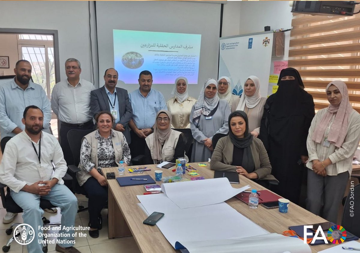 FAO in Jordan tweet media