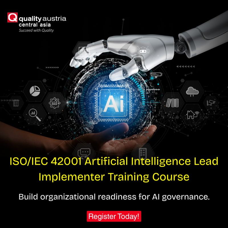 qacacompany's tweet photo. To build the competence required to establish, implement, manage, and continually improve AI Management Systems aligned with international requirements.

 Register now 
+91 9599619392 | info@qacamail.com
or learn more: https://t.co/lG2XAespeJ

#ISO42001 #ArtificialIntelligence https://t.co/vPfqaBYHrR