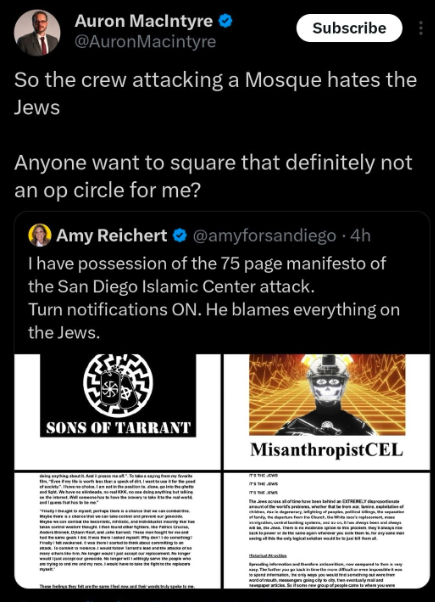 Richard Hanania tweet media