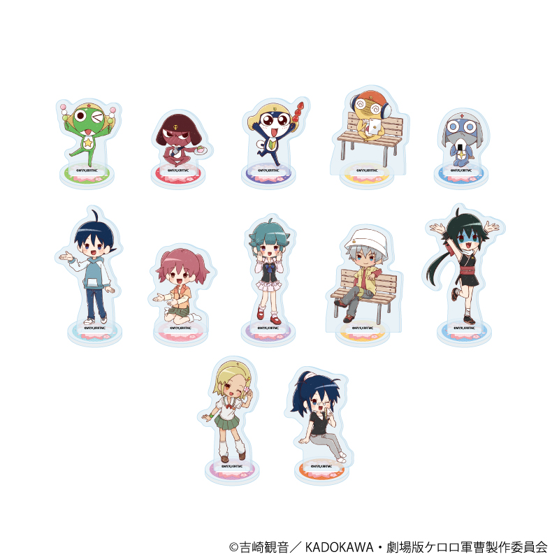 コレイズ販売終了間近】 ケロロ軍曹_アクリルぷちスタンド02/お花見ver