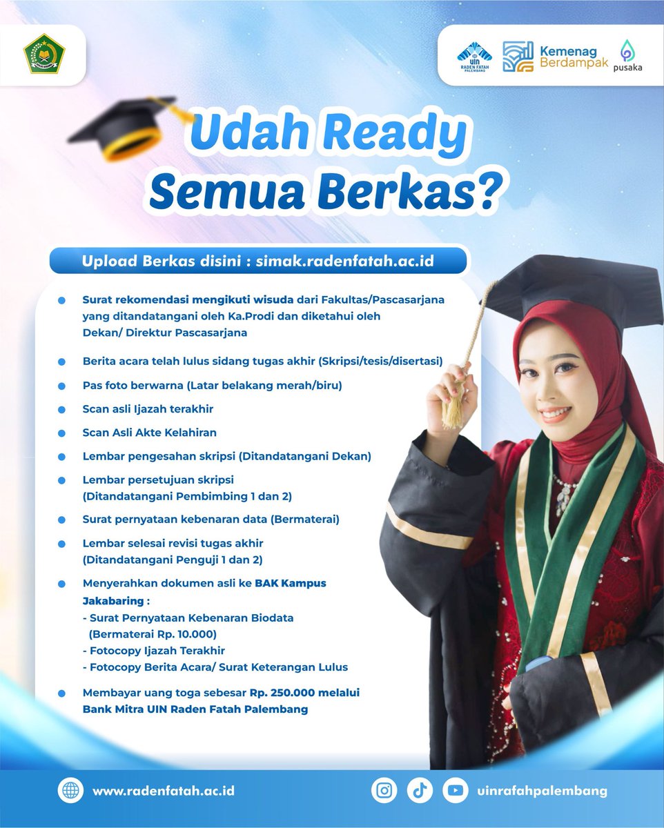 UIN Raden Fatah Palembang tweet media