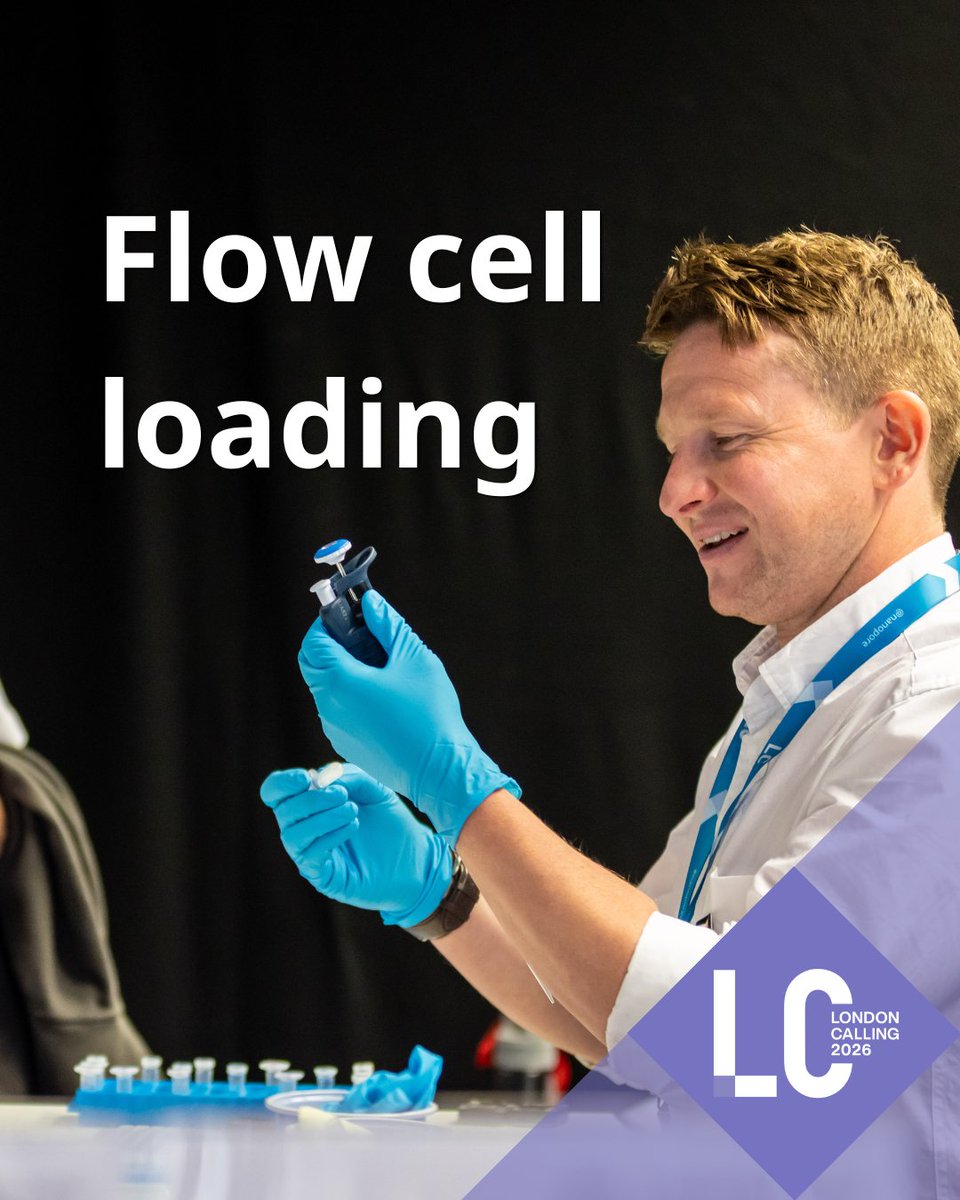 nanopore's tweet photo. Make sure you head over to the Live Lounge to get hands-on training on how to load an Oxford Nanopore Flow Cell. 

Discover what else is in store over the next couple of days: https://t.co/1iAr0h8HC2 #Nanoporeconf https://t.co/Gg76GJH8Xg