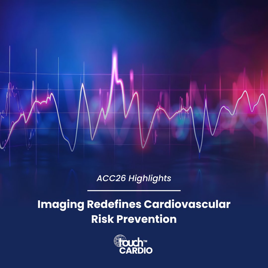 touchCARDIO's tweet photo. 🫀 ACC26 Highlights: Imaging is redefining cardiovascular risk prevention

At ACC26, Dr. Matthew Budoff discussed how advances in cardiovascular imaging and updated cholesterol guidelines are reshaping risk assessment and preventive care.

Key themes included:
📊 The growing role of coronary artery calcium scoring in guiding treatment decisions
🎯 More individualized lipid targets based on cardiovascular risk
🩺 Greater recognition of secondary causes of hypertension
📈 How imaging may improve patient understanding, adherence and long-term prevention strategies

Explore the full ACC26 interview: https://t.co/WzFsxH88G8

#ACC2026 #Cardiology #CardiovascularDisease #PreventiveCardiology #MedicalImaging