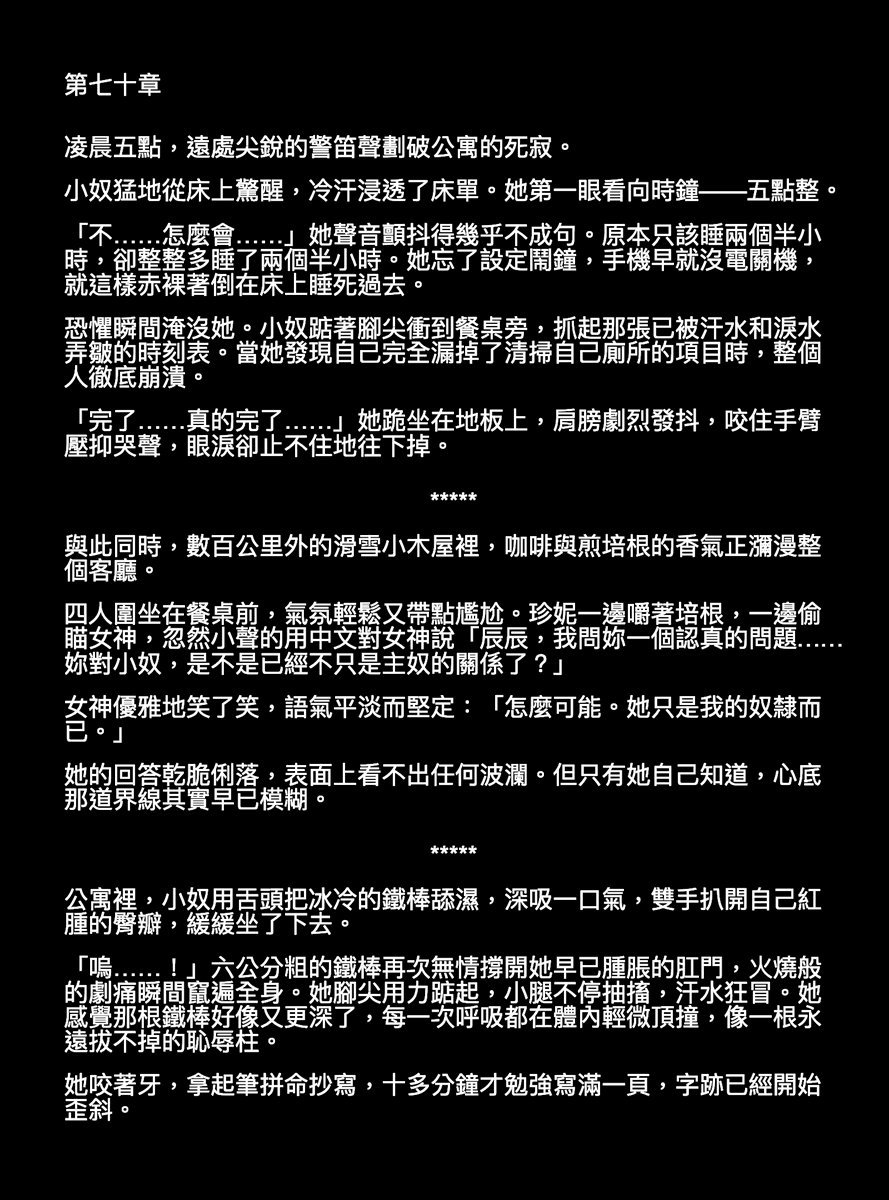 女神與小奴(長篇女女主奴小說) tweet media