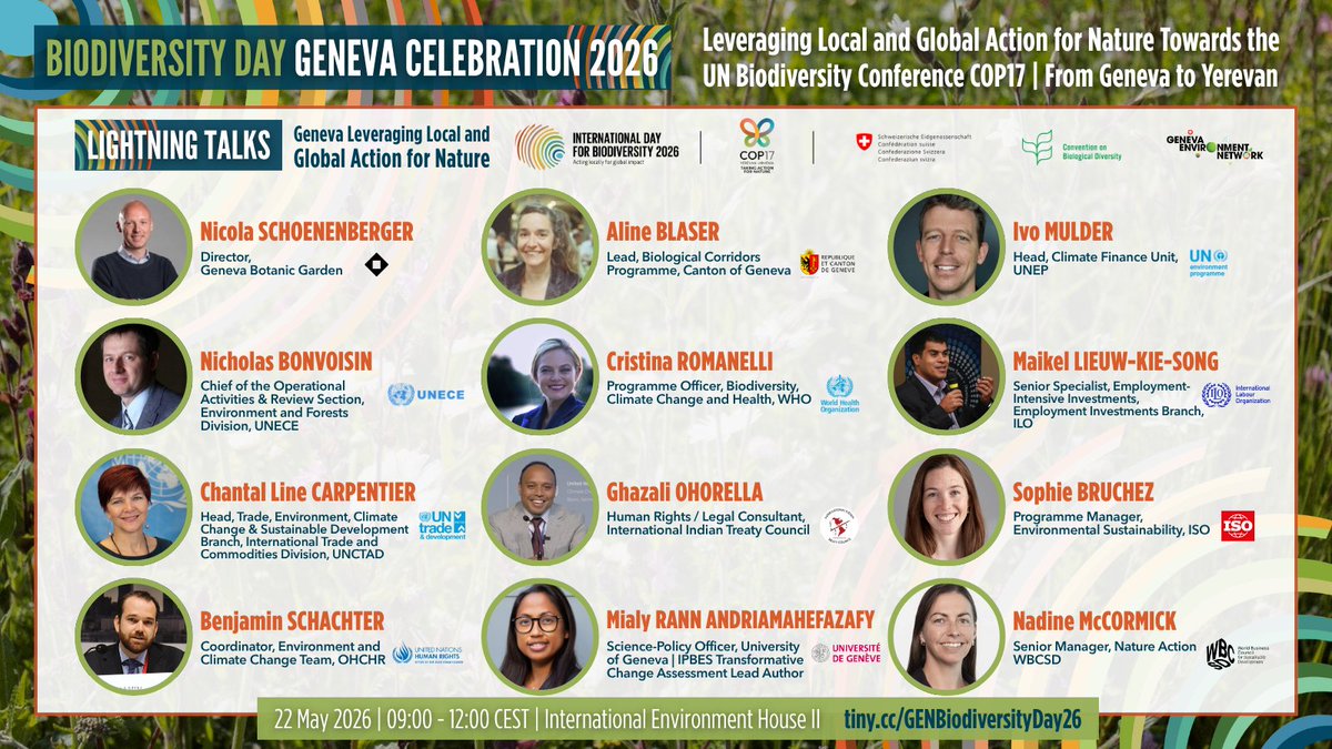 GENeva Environment Network tweet media
