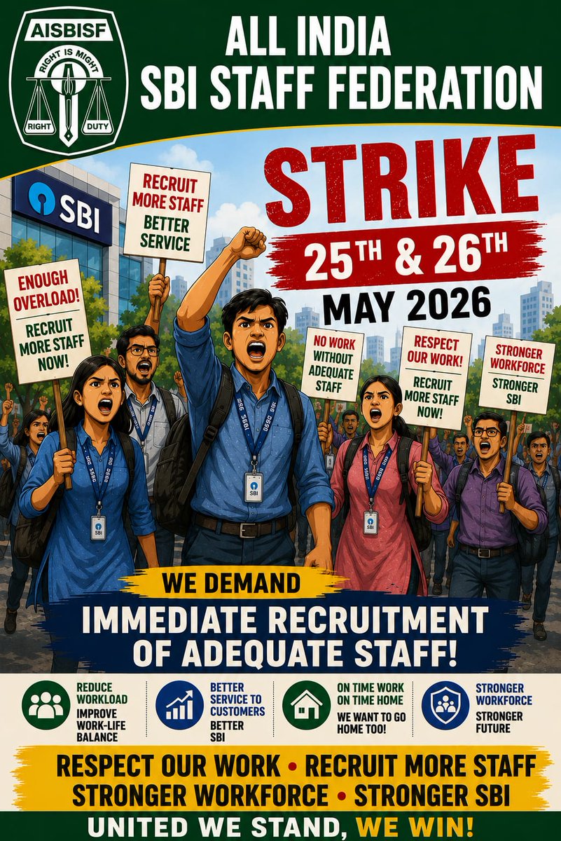 HimeshGanvit's tweet photo. #JusticeforSBIemployees https://t.co/AiRsH9TJrx