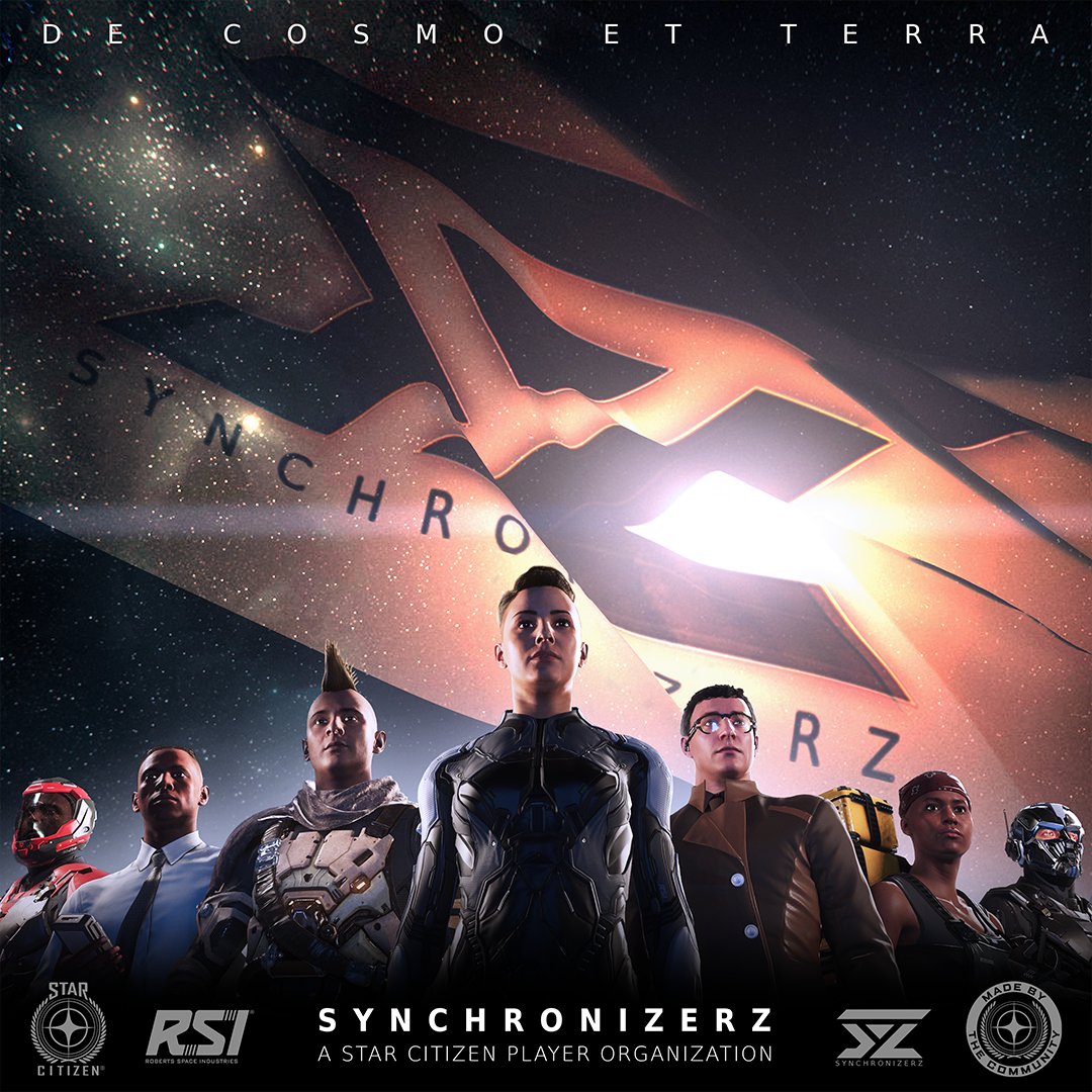 synchronizerz's tweet photo. Star Citizen is FREE through May 27. Recruit a friend before then = Drake Dragonfly for you + Gear Pack for them.

👉 https://t.co/rlq2k0FMXE  

Bring them to SYNCH, and they'll have a crew from day one. We've been flying together since 2016. 

#StarCitizen #DefenseCon2956 #SYNCH https://t.co/2hnpeP1PDD