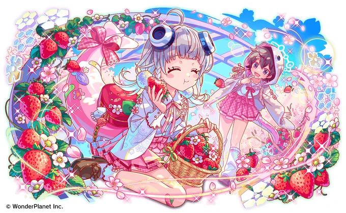 【お仕事告知】 ワンダープラネット株式会社様『クラッシュフィーバー』にて「春感的果報 サカバンバスピス」を描かせて頂きましたよろしくお願いいたします! #クラフィ
