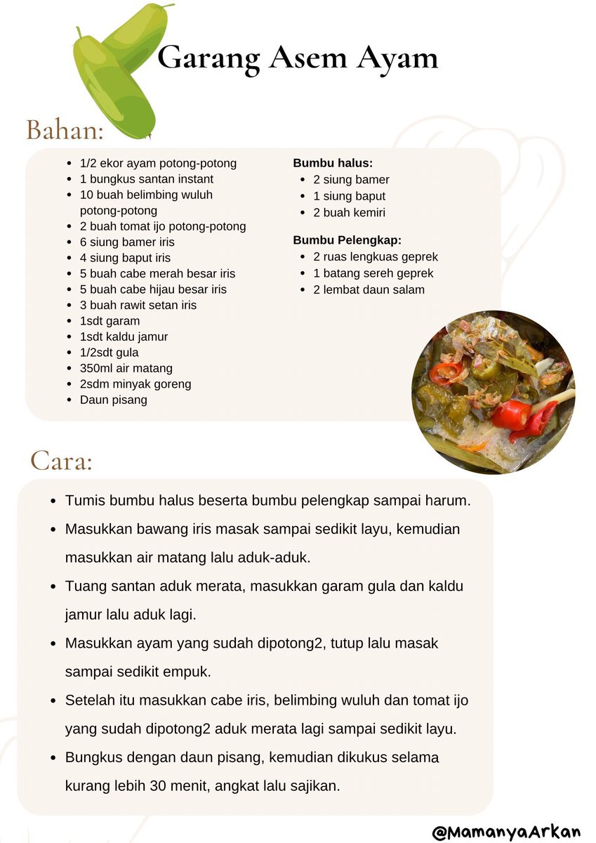 Maeliani07's tweet photo. Boleh ni boleh banget yang mau beberapa resep masakan aku 🌸 https://t.co/sjfGwIWE9R