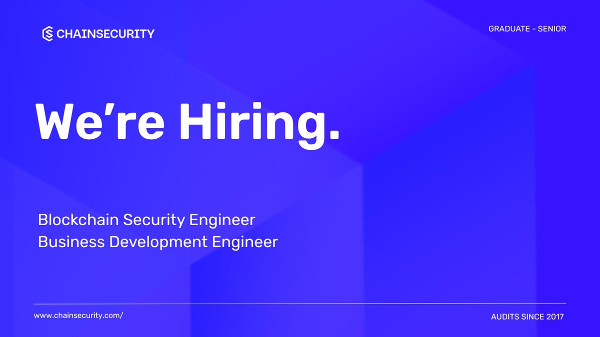 ChainSecurity tweet media