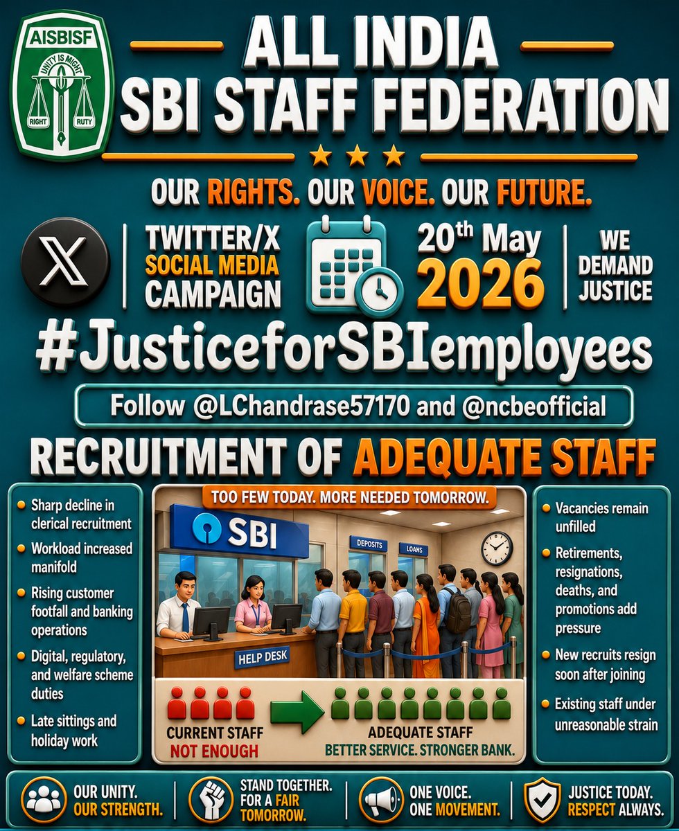 samanfirdaws's tweet photo. #JusticeforSBIemployees https://t.co/y7ItpqgXtA