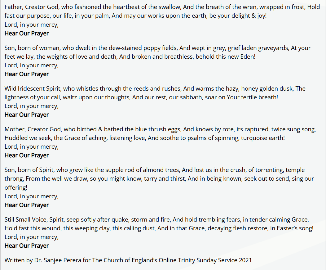 MissionEva64550's tweet photo. Ahead of #TrinitySunday, for those who wrote to ask for a copy of my Trinity Sunday intercessions. https://t.co/DiA1gcVFho