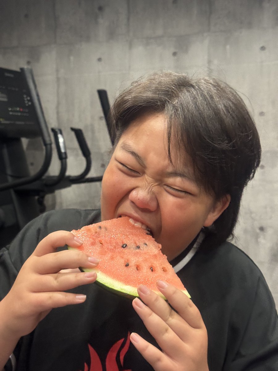 ①⑧山口の思い出《スイカ》🍉 いつもお世話になっている #ヤナイ園芸
