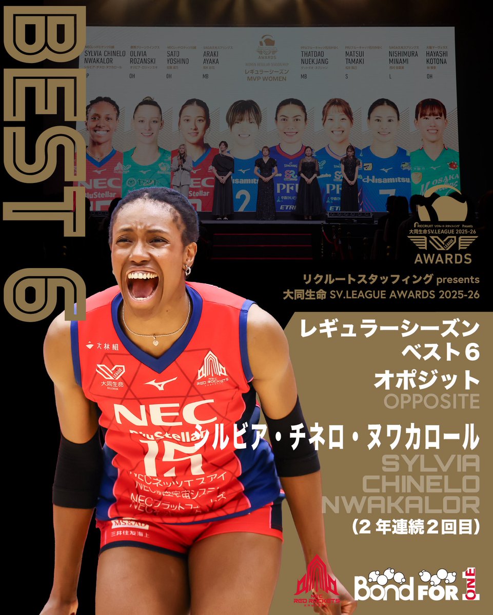 NECレッドロケッツ川崎 (@nec_rr_official) / Posts / X
