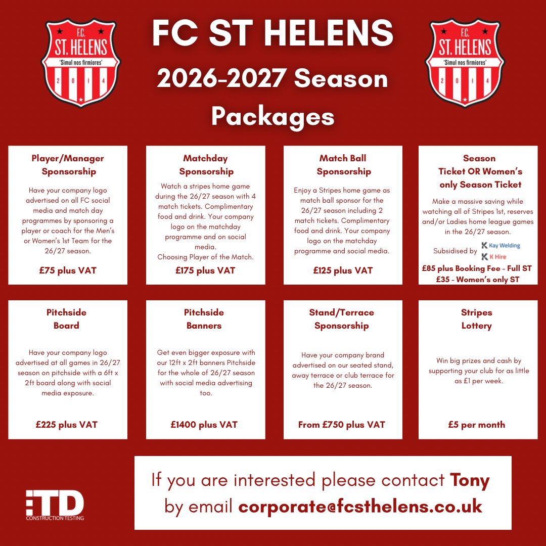 FC St Helens tweet media