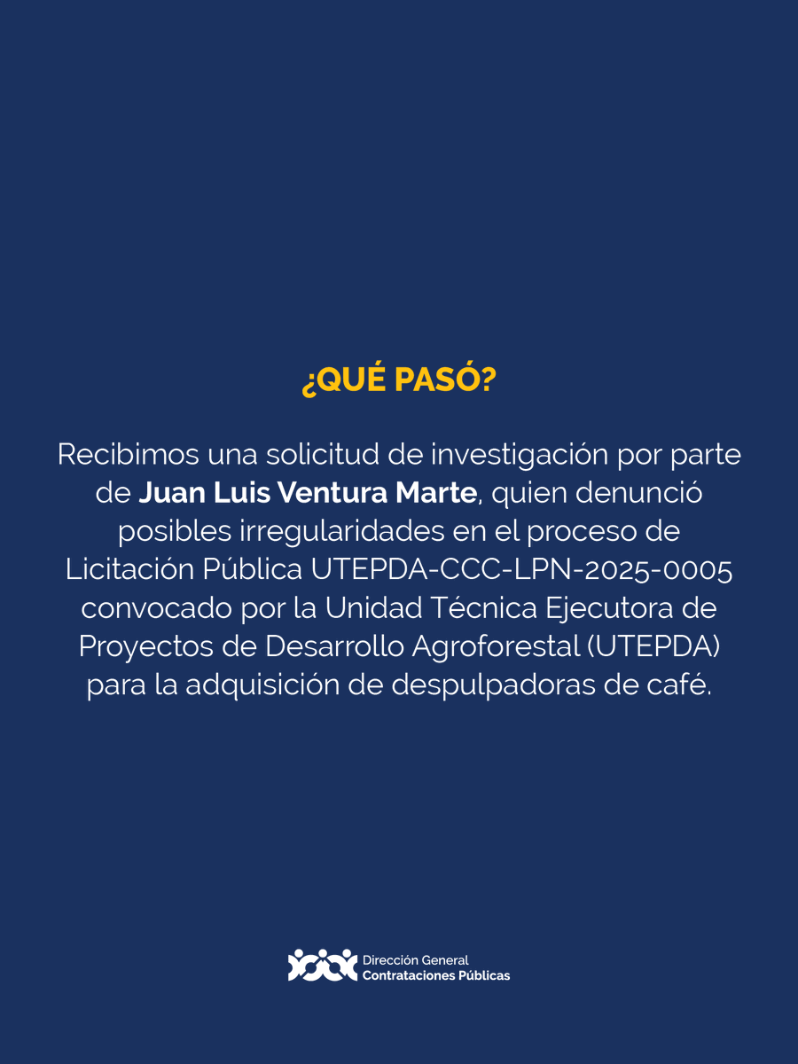 Dirección General de Contrataciones Públicas tweet media