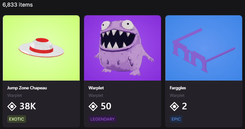 AwedJob's tweet photo. Farcaster Collection just dropped in the DCL Marketplace

$MANA is currently priced at $0.09 on Polygon. https://t.co/CrJFFrghG1