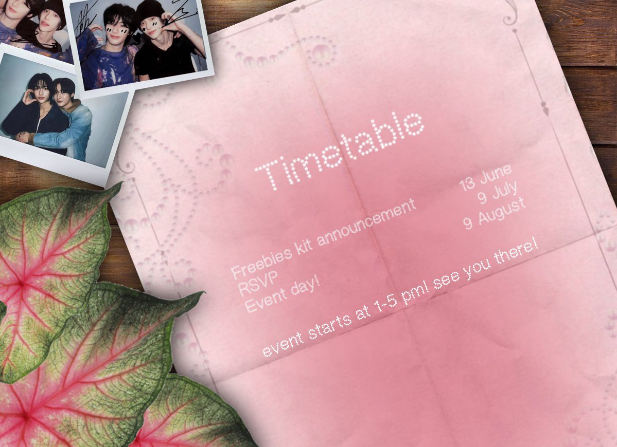 89petals's tweet photo. 𝟴𝟵 𝗣𝗘𝗧𝗔𝗟𝗦 𝗙𝗢𝗥 𝗧𝗢𝗡𝗡𝗘𝗡 ✿

#톤넨 CAFE EVENT IS BLOOMING SOON! ★
09 AUGUST, 2026.

@ CECEMUWE CAFE, JAKARTA ID.
SEE YOU IN FULL BLOOM ♡

#89PETALSFORTONNEN #TONNEN https://t.co/FJEFvbxJ1i