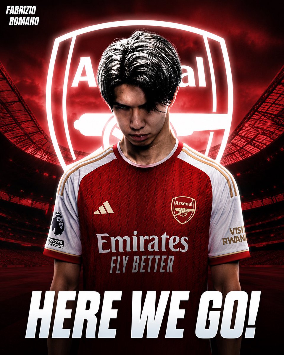 SonnyloveDa's tweet photo. 🚨💣 BREAKING:  Ryotaro Araki to Arsenal, here we go!

All SIGNED between Arsenal and Prechan for fee worth €1000 fixed after agreement revealed overnight.

Ryo has completed his medical and his contract is also now signed. 🔐🇯🇵

Contract until 2031 + 2 year option. https://t.co/1CproC5rzr