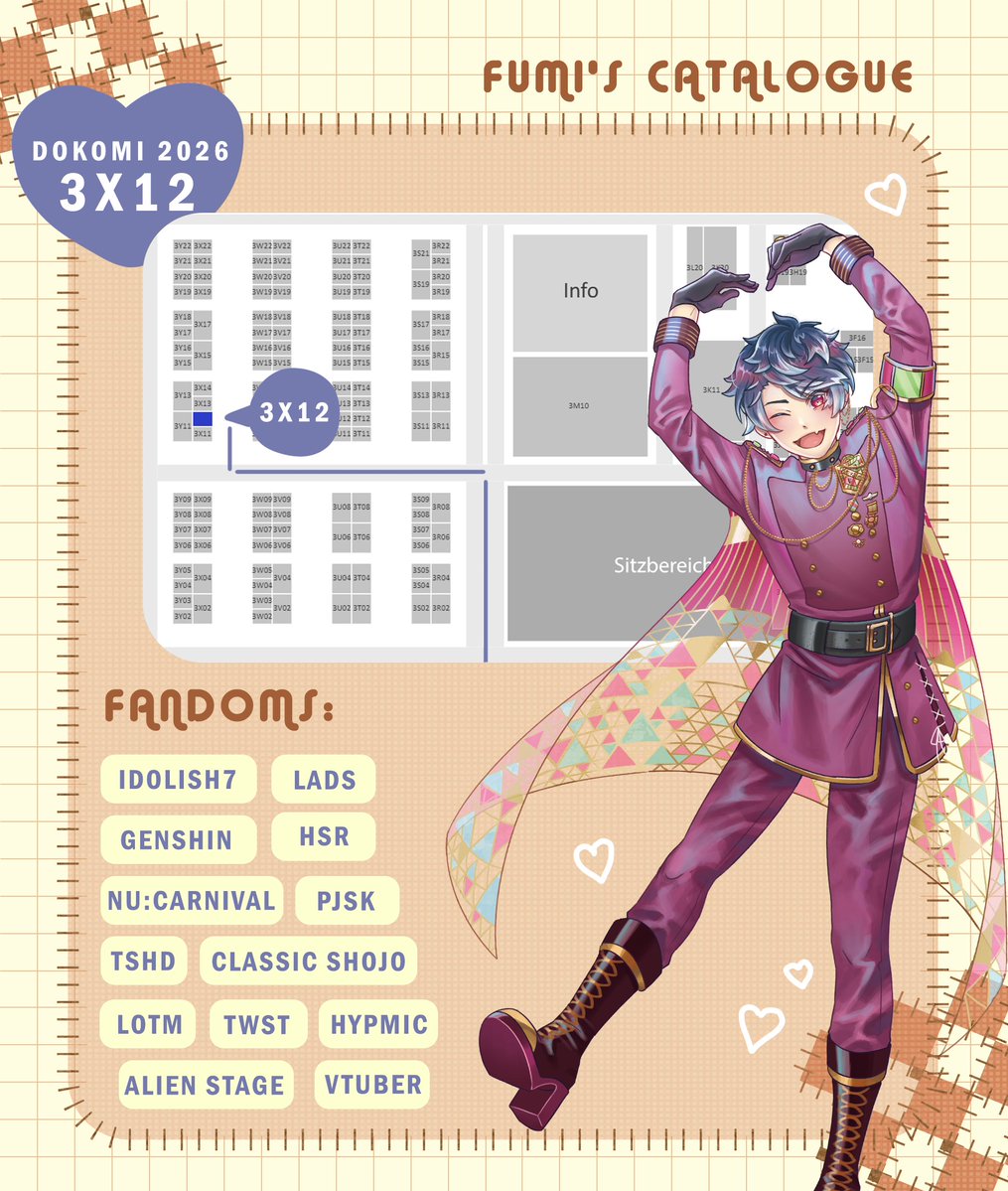 Fumi ✧ ▷▶ Dokomi 3X12✧ tweet media