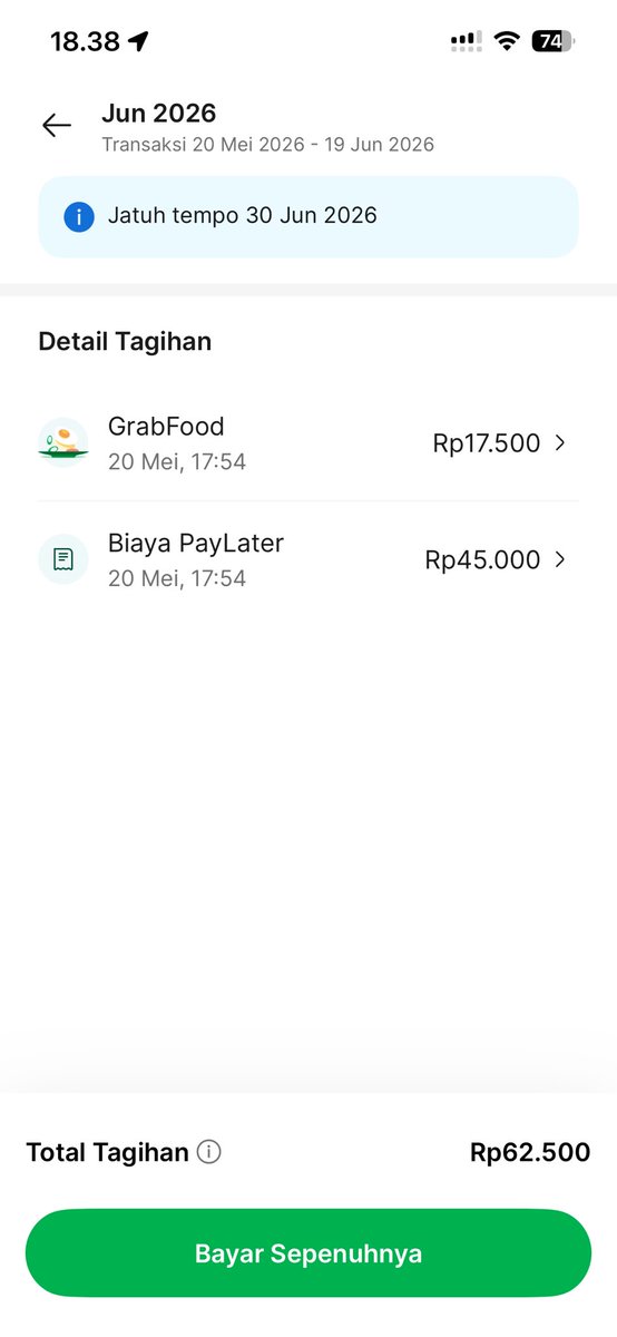 Refitha_'s tweet photo. @leiskaay @GrabID sama bgt kak mending beli yg lain td kl tau gini, https://t.co/CKqZCMZMvI