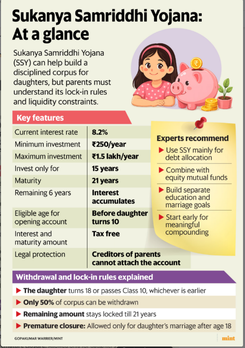 taxologyin's tweet photo. Sukanya Samriddhi Yojana - at a glance 

@livemint