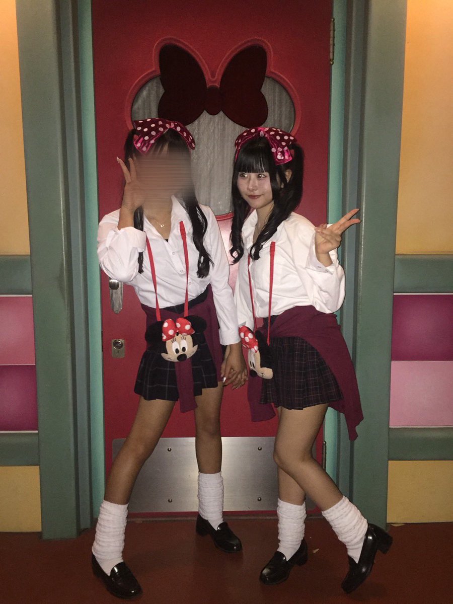 ディズニー 制服 シャツL スカートS 制服ディズニー #ljk
