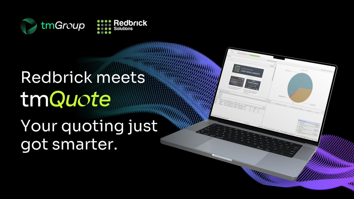 Redbrick_S's tweet photo. In a competitive conveyancing market, speed and consistency aren’t optional - they’re essential.  

With Redbrick Solutions now integrated with tmQuote from tmGroup Ltd, firms can transform the way they quote &amp; convert work. 

Explore Redbrick &amp; tmQuote: https://t.co/aRrKCk2Eds https://t.co/S54WGCVXkR